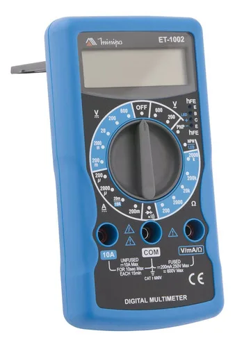 Multimetro Digital Ótimo Custo Beneficio Et-1002 - Minipa