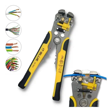 Alicate Desencapador De Fios E Crimpador  Eletricista