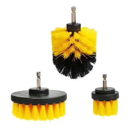 Escovas Limpeza Pesada Encaixa Parafusadeira Furadeira Geral