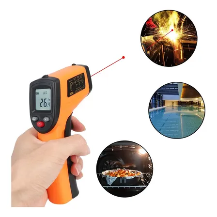 Termometro Laser Digital Industrial Culinário -50 A 400°c