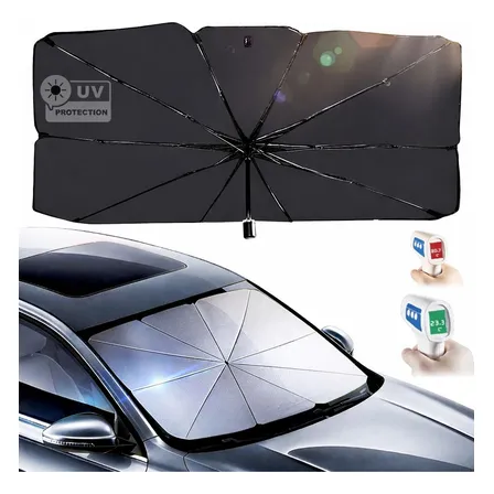Quebra Sol Para Brisa Carro Protetor Solar Guarda Chuva