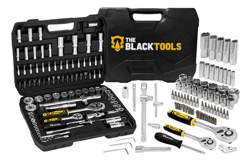 Kit Chaves Jogo Catraca Reversível Soquetes 94 Peças+maleta Laranja