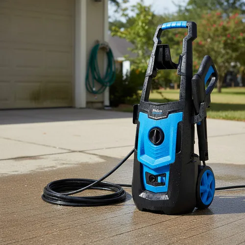 Lavadora De Alta Pressão Philco Pla3100 1800w Com Mangueira Azul 127v 60