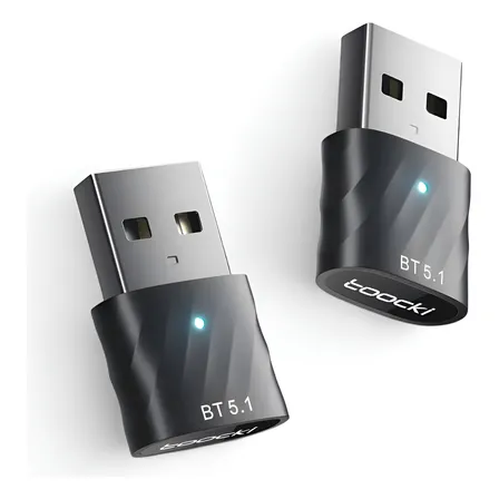 Adaptador Rec Bluetooth 5.1 P/ Computador Até 7 Dispositivos