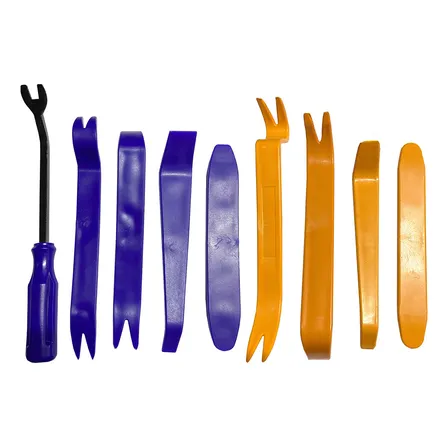 Jogo De Espátulas De Nylon Automotivas Com 9 Peças Para Som