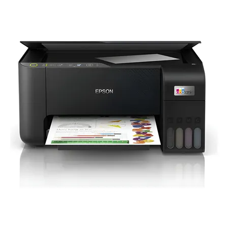 Impressora Multifuncional Epson Tanque De Tinta L3250 Wifi Preto 127/220v