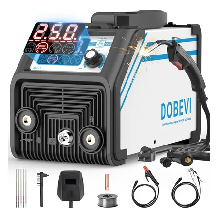 Máquina De Solda Inversora Mig-tig-mma 3 Em 1 Bivolt Dobevi