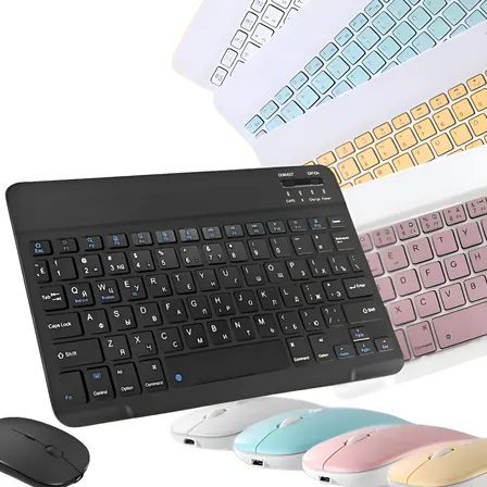 Kit Mouse Teclado Magnético Bluetooth Para Lite P610 Tab S6 Preto