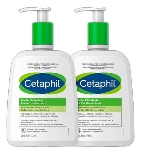 Kit Cetaphil Loção Hidratante Corporal E Facial (2 Unidades)