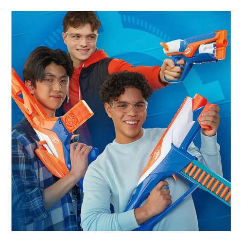 Lança Dardos Nerf N Series  - Kit Triple Action
