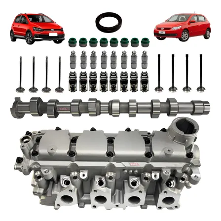 Kit Cabeçote Completo Novo Gol Voyage Fox G4 G5 G6 1.0 Ea111