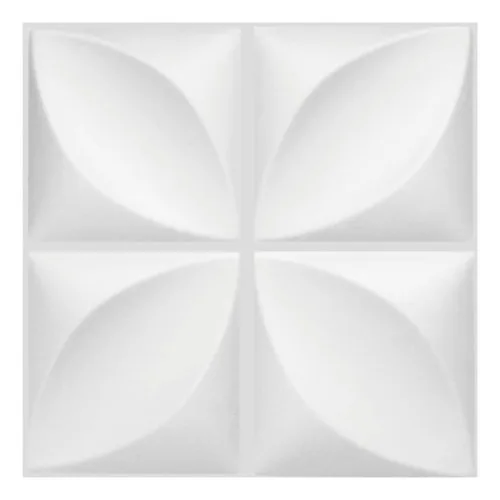 100 Placas Revestimento De Parede Pvc 3d Pétala