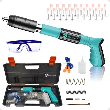 Pistola Fixação Ação Direta Finca Pinos Drywal Gesso