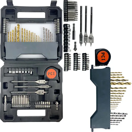 Kit Jogo De Brocas Bits Soquetes Maleta 71 Peças Completo