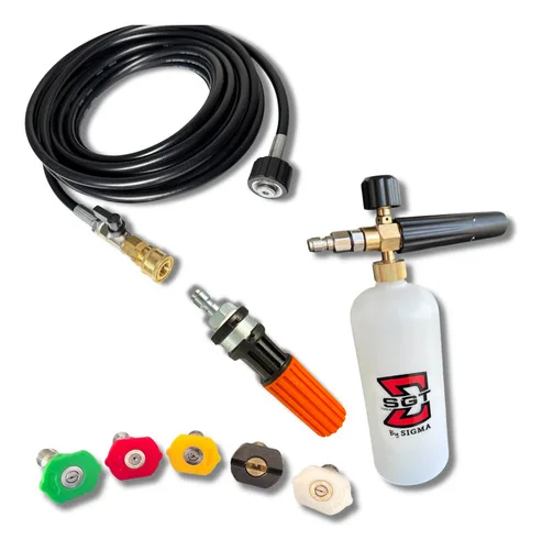 Snow Foam Lançador De Espuma + Mangueira 10m Karcher K2 Bico