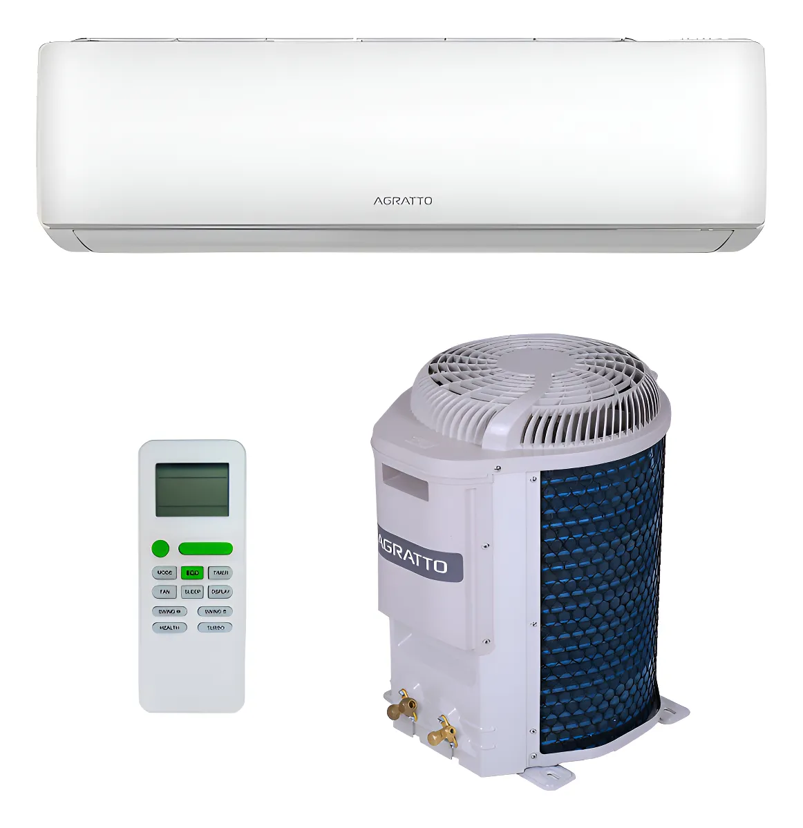 Ar Cond Split Hw On/off Agratto One Top 12000 Btus Frio 220v Branco 220v