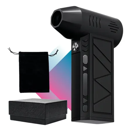 Ventilador Soprador De Ar Turbo 130000 Rpm Sem Fio Portátil Preto 127/220v