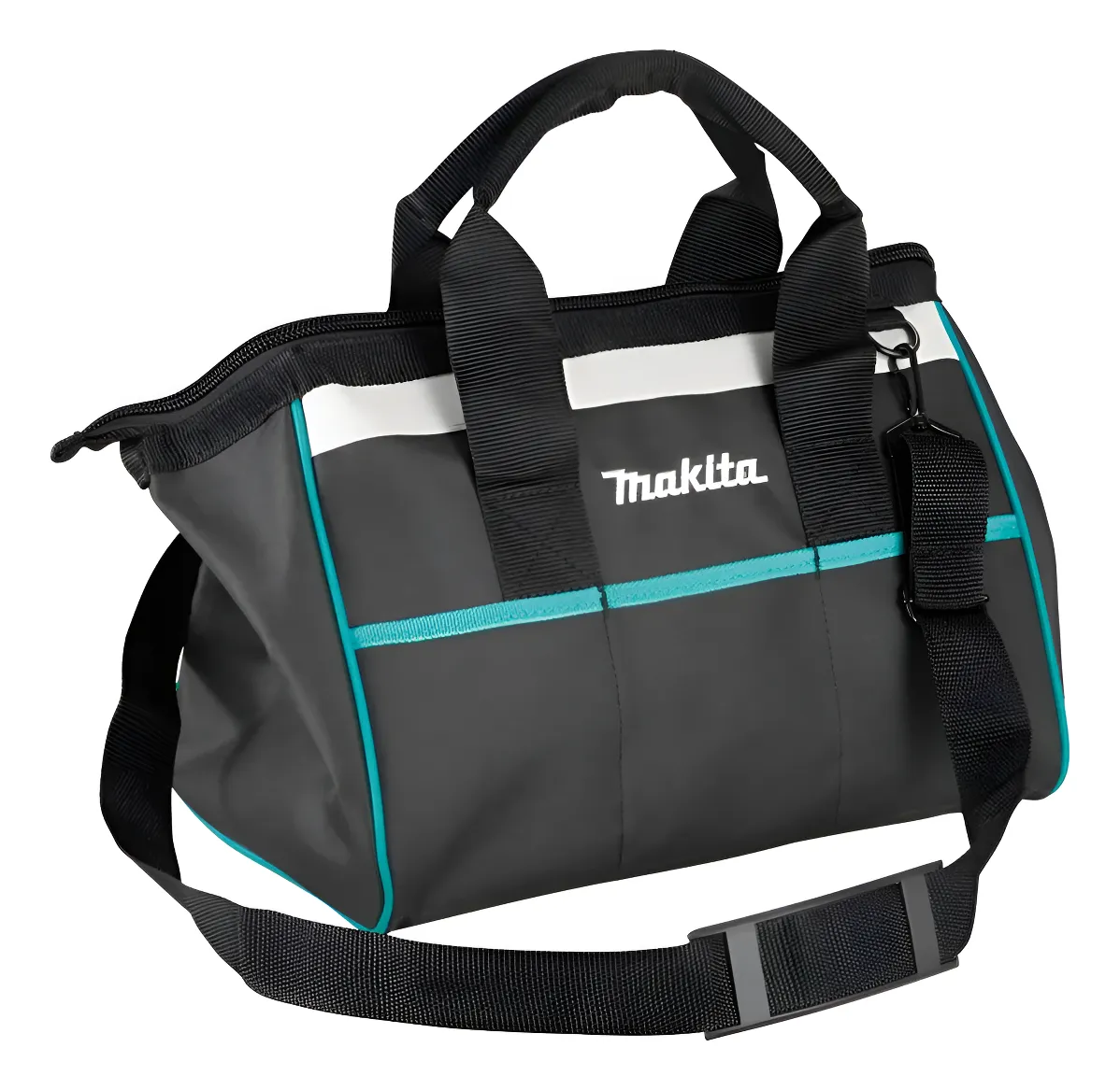 Bolsa De Lona Para Ferramentas Resistente Makita Com Bolsos Preto