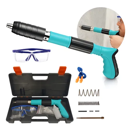 Pistola Fixação Ação Direta Finca Pinos Drywal Gesso