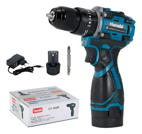 Parafusadeira Furadeira De Impacto Brushless 16.8v 2.0ah Azul-petróleo 127/220v