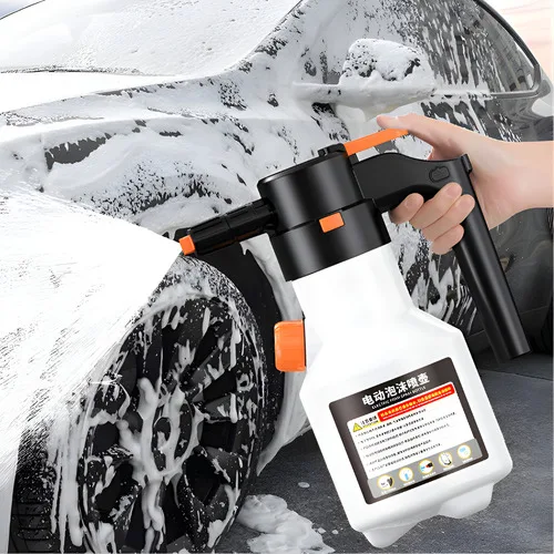 Pulverizador De Espuma À Bateria Alta Pressão Snow Foam Branco