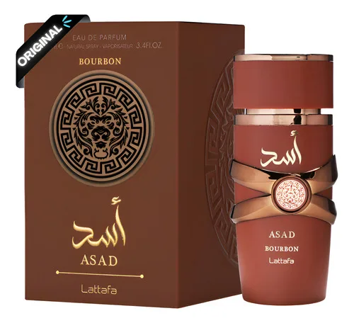 Perfume Asad Bourbon Lattafa 100ml Original Alta Fixação