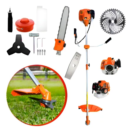 Roçadeira Nakasaki 75cc 3.6hp Nk750pro 8 Em 1 + Motopoda