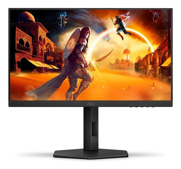 Monitor Gamer Aoc 23,8 24g4/p 180hz Com Tela Widescreen Ips Preto 127/220v