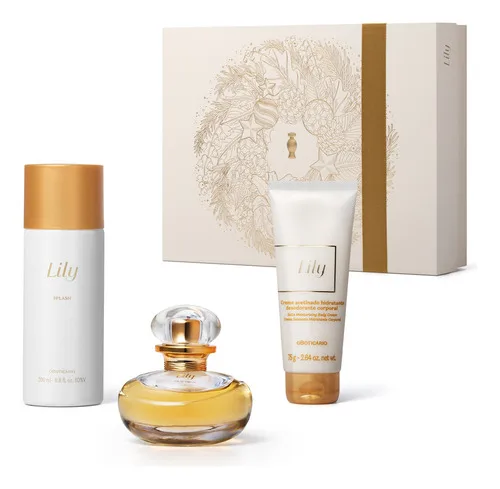 O Boticário Lily Kit Presente (3 Itens)
