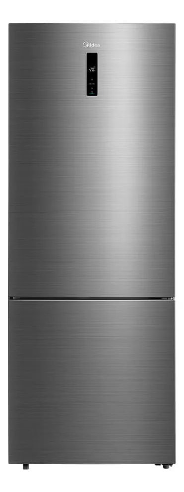 Geladeira Inverse Frost Free 416l Inverter Cor Inox Midea Cor Inox