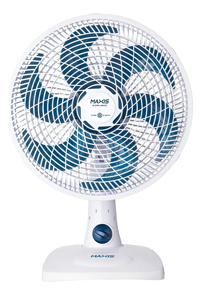 Ventilador De Mesa Mondial Maxis V30mxw 30cm Com 6 Pás 50w 110v