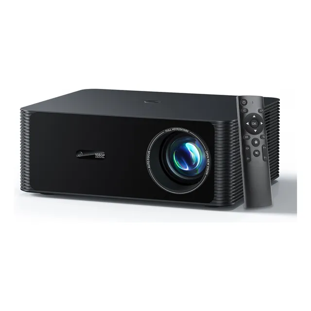Projetor Portatil 30000lm 4k Full Hd Wifi Calibração Automát Preto 127/220v