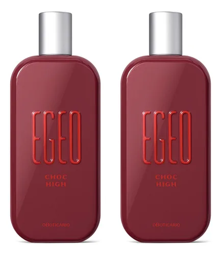 Combo Egeo Choc High Desodorante Colônia 90ml (2 Itens)
