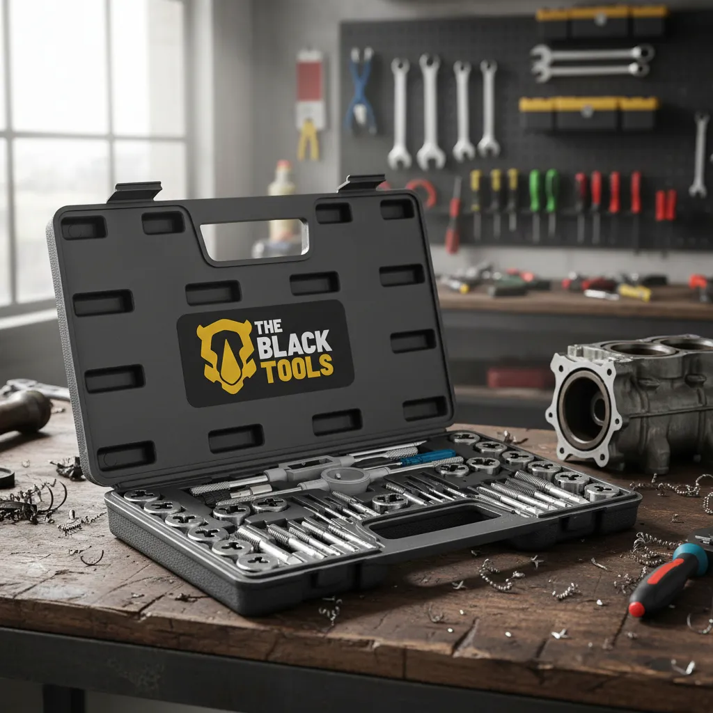 Jogo De Tarraxas Macho Abrir Roscas M3 A M12 Kit 40 Peças