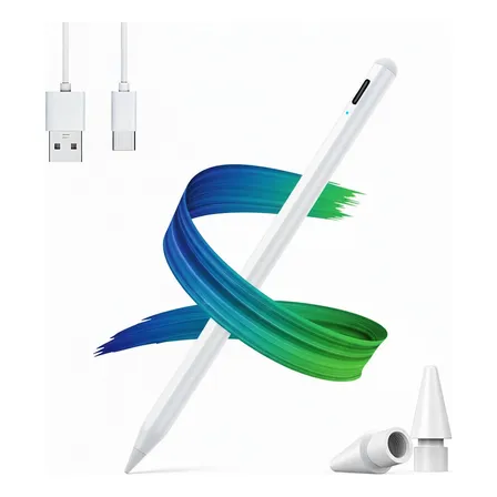 Caneta Para iPad 11 A16 2026 Palm Rejection Alta Precisão