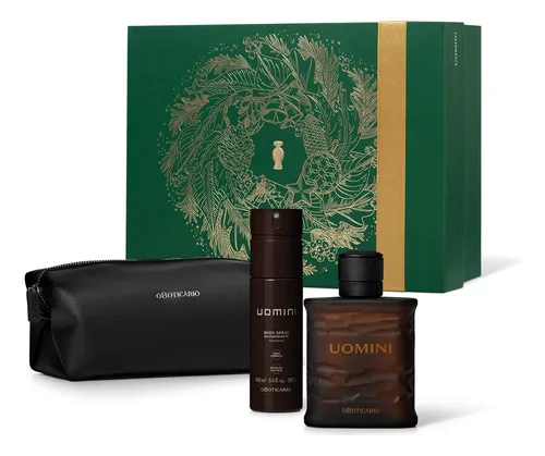 O Boticário Uomini Kit Presente (3 Itens)