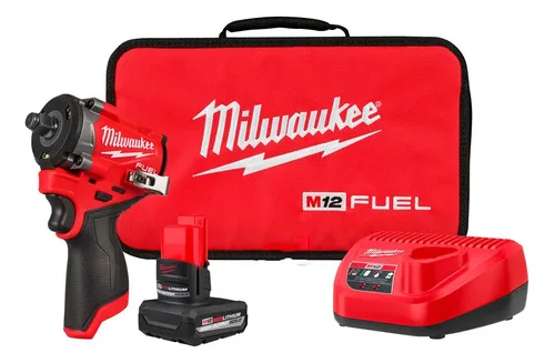 Chave Impacto Milwaukee 1/2 - M12 Fuel - 2563-159n Vermelho 12v
