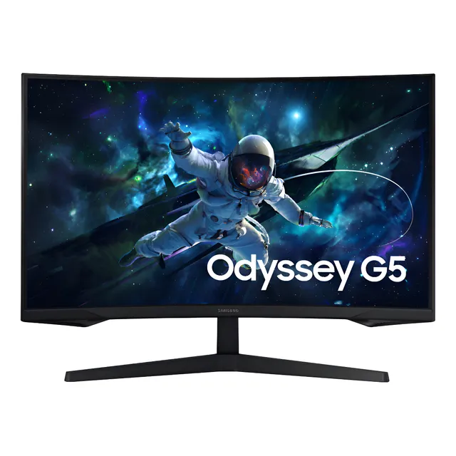 Monitor Gamer Samsung Odyssey G5, 32 , Qhd, 165hz Preto