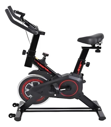 Bicicleta Spinning Premium Ergométrica Profissional Bike Preto 127/220v