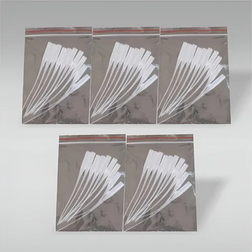 50 Bico Fino Para Cola Instantânea Tipo Dosador Branco