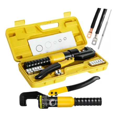 Alicate Crimpador Hidráulico Prensa Crimpa Terminal 4 A 70mm