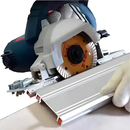 Guia Disco Corte 45 Graus Gabarito Serra Chanfro Porcelanato