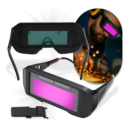 Óculos De Solda Para Soldador C/ Escurecimento Automático Preto Óculos De Solda