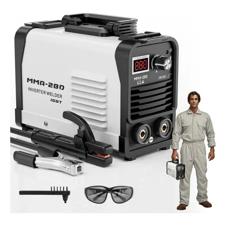 Mma Máquina Inversora Solda 280a 110/220v Frequência 50/60hz