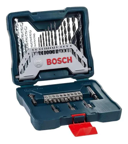 Estojo De Ferramentas E Brocas Kit Com 33 Peças X-line Bosch