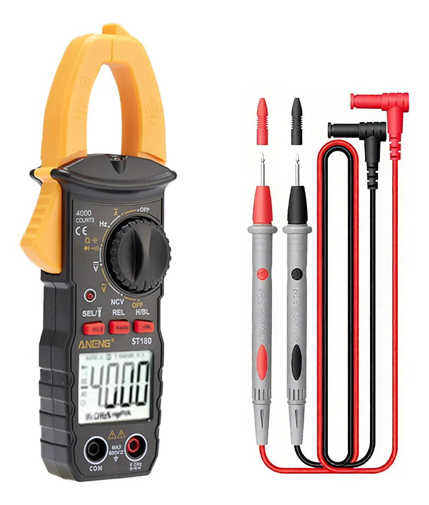 Amperimetro Digital Multimetro Capacimetro 400a 600v