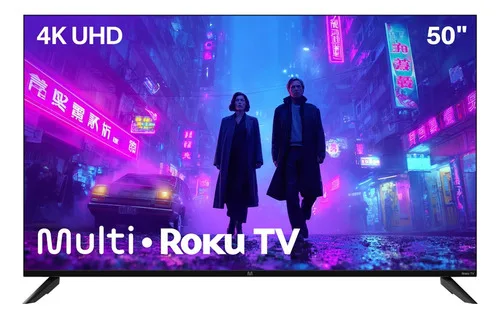 Smart Tv Dled 50 4k Multi Roku 4hdmi 2usb Wi-fi