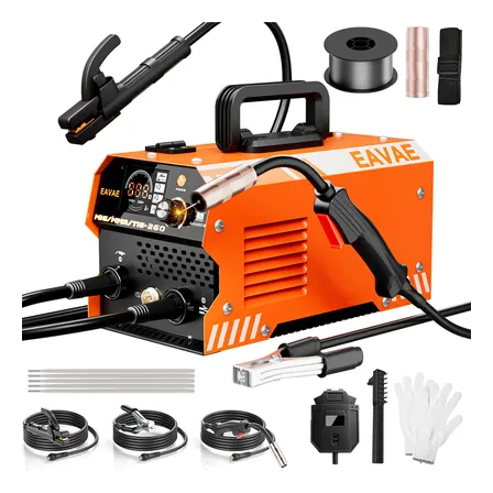 Máquina Solda Inversora 260a 3 Em1 Mig Tig Mma 220v Portátil