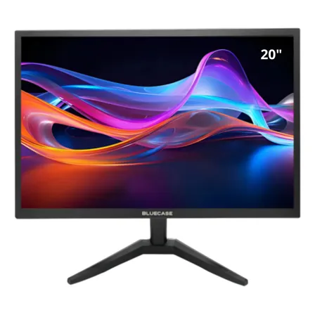 Monitor Led 20 Bluecase Hd+ 75hz Hdmi/vga Bm20x3hvw Pto Preto 127/220v