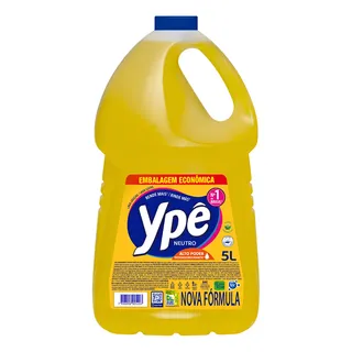Detergente Neutro Ypê Lava Louças Grande 5 Litros Rende